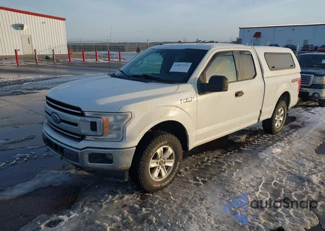 2018 Ford F-150 Xlt from USA, damaged, VIN 1FTEX1EP0JFA18011